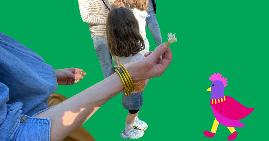 Retour sur la balade Herbier Urbain du 4 avril au Parc de la tête d'or 