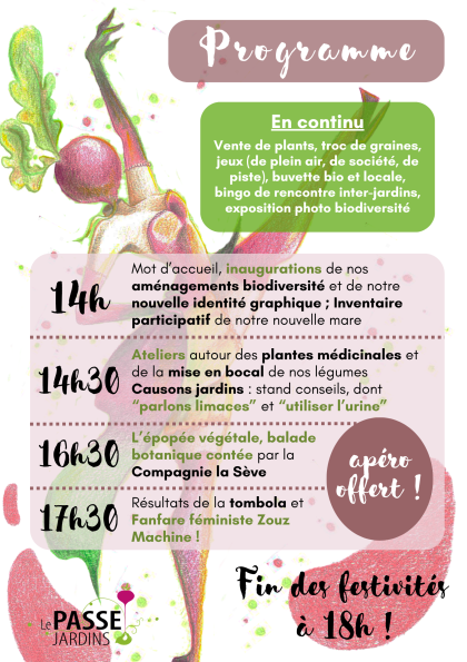 Programme les folies jardinières - Le Passe-Jardin