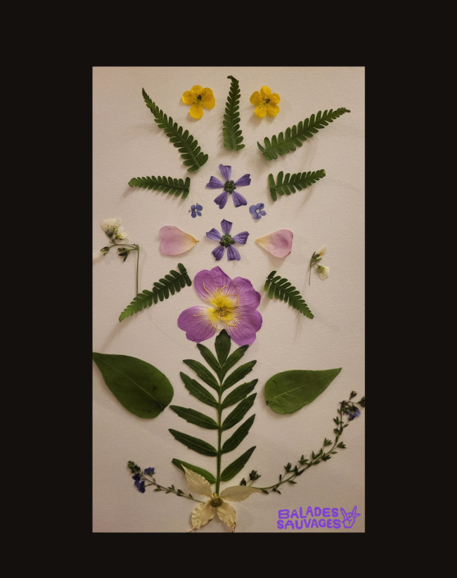 Carte cadeau - Atelier Faire son herbier